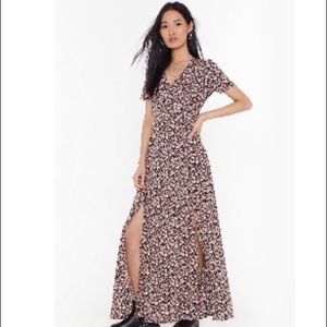 Floral maxi dress